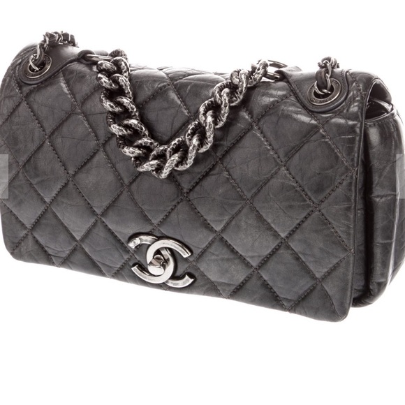 CHANEL Handbags - Gray Chanel Purse